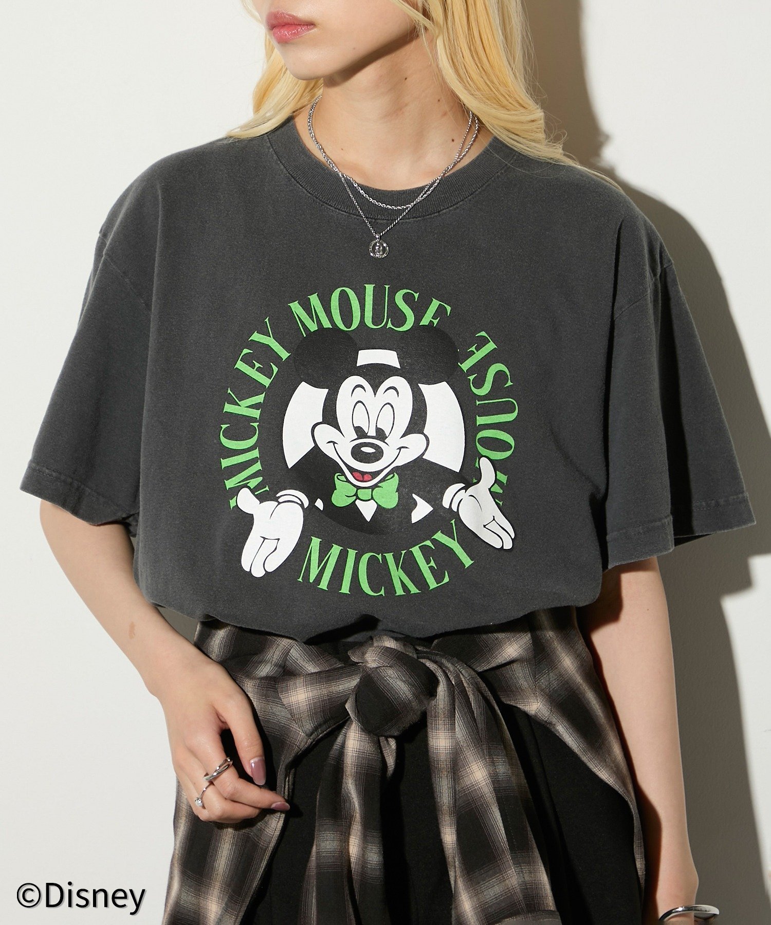 【カセットチャート/Cassette Chart】のGOOD ROCK SPEED/Disney Mickey Mouse ミッキーマウスTシャツ インテリア・キッズ・メンズ・レディースファッション・服の通販 founy(ファニー) 　ファッション　Fashion　レディースファッション　Fashion for Women　トップス・カットソー　Cut & Sew Tops　シャツ・ブラウス・オフィスカジュアル　Elegant Blouses & Button-Ups　ロングTシャツ・Tシャツ　Longline T-Shirts & Tees　ヴィンテージ　Vintage Style　キャラクター　Character, Licensed Characters　グラフィック　Graphic, Graphic Design　コレクション　Collection, Seasonal Line　ジャケット　Jacket, Outerwear　プリント　Print, Printed Pattern　再入荷　Restock / Back in Stock　おすすめ　Recommended / Our Picks　C.GRY1|ID: prp329100004538314 ipo3291000000033537905