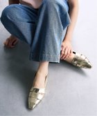 【ル タロン/Le Talon】の《追加 3》フレンチソフトグルカフラット 人気、トレンドファッション・服の通販 founy(ファニー) ファッション Fashion レディースファッション WOMEN シューズ Shoes フラット Flat 夏 Summer thumbnail ゴールド|ID: prp329100004538327 ipo3291000000032253640