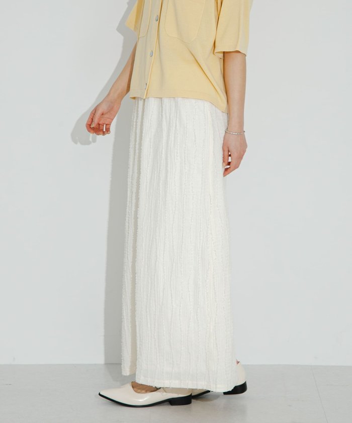 【サニーレーベル/Sonny Label / URBAN RESEARCH】のカットフリンジナロースカート インテリア・キッズ・メンズ・レディースファッション・服の通販 founy(ファニー) https://founy.com/ ファッション Fashion レディースファッション Ladies' Fashion Online スカート Skirt 2025年 2025 2025春夏・S/S Ss,Spring/Summer,2025 おすすめ Recommend カットソー Cut And Sew コンパクト Compact フリンジ Fringe 夏 Summer S/S・春夏 Ss・Spring/Summer |ID: prp329100004538354 ipo3291000000032590252