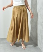 【インタープラネット/INTERPLANET】のコットンパネルギャザースカート 人気、トレンドファッション・服の通販 founy(ファニー) ファッション Fashion レディースファッション Ladies' Fashion Online スカート Skirt ギャザー Gather シンプル Simple ベーシック Basic リラックス Relax 夏 Summer thumbnail ベージュ|ID: prp329100004538355 ipo3291000000032623593