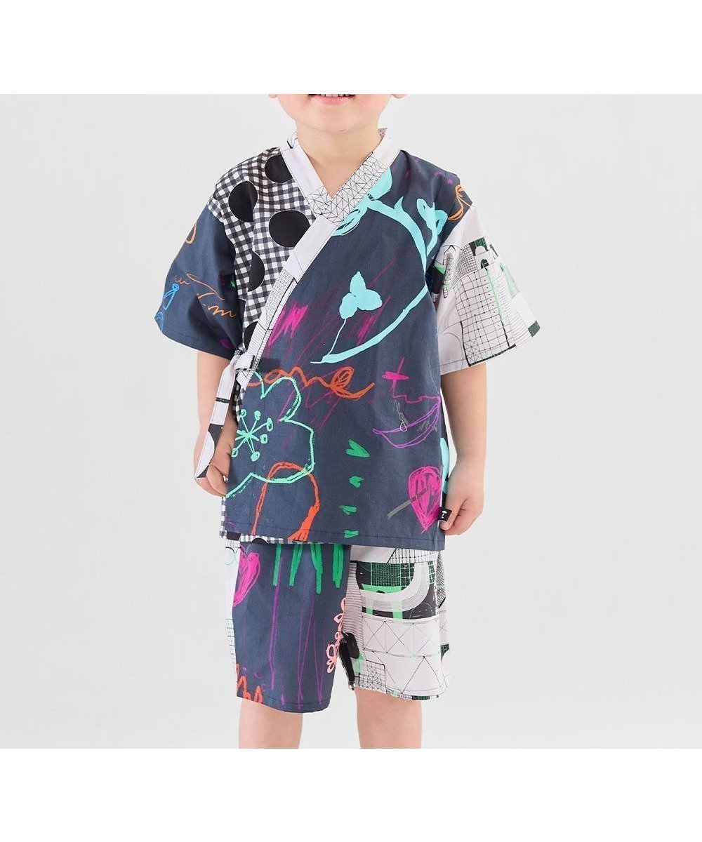 【モイモルン/moimoln / KIDS】の【MOEMUSISAN X moimoln】BOYS甚平 人気、トレンドファッション・服の通販 founy(ファニー) 　ファッション　Fashion　キッズファッション　KIDS Children’s Clothing　 other-1|ID: prp329100004538428 ipo3291000000032625568