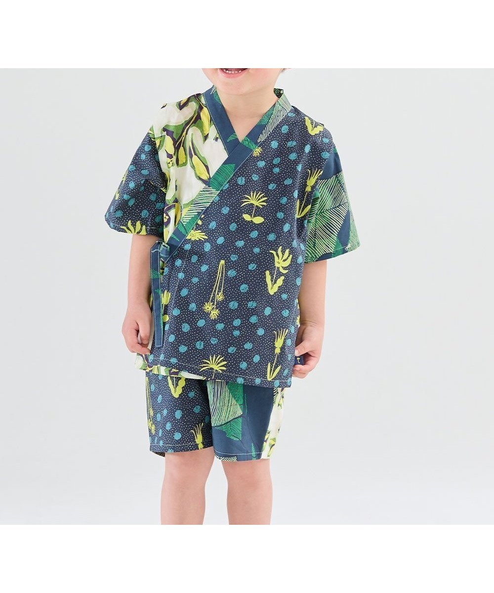 【モイモルン/moimoln / KIDS】の【MOEMUSISAN X moimoln】BOYS甚平 インテリア・キッズ・メンズ・レディースファッション・服の通販 founy(ファニー) 　ファッション　Fashion　キッズファッション　KIDS Children’s Clothing　イエロー|ID: prp329100004538428 ipo3291000000032625573