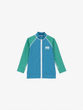 【ヘリーハンセン/HELLY HANSEN / KIDS】のロングスリーブ HHフルジップラッシュガード(キッズ) 人気、トレンドファッション・服の通販 founy(ファニー) ファッション Fashion キッズファッション KIDS スリーブ Sleeve なめらか Smooth パターン Pattern フィット Fit フロント Front ルーズ Loose ロング Long |ID:prp329100004538441