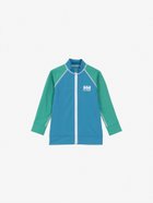【ヘリーハンセン/HELLY HANSEN / KIDS】のロングスリーブ HHフルジップラッシュガード(キッズ) 人気、トレンドファッション・服の通販 founy(ファニー) ファッション Fashion キッズファッション KIDS スリーブ Sleeve なめらか Smooth パターン Pattern フィット Fit フロント Front ルーズ Loose ロング Long thumbnail ブルージェイ×アクアグリーン|ID: prp329100004538441 ipo3291000000032068925