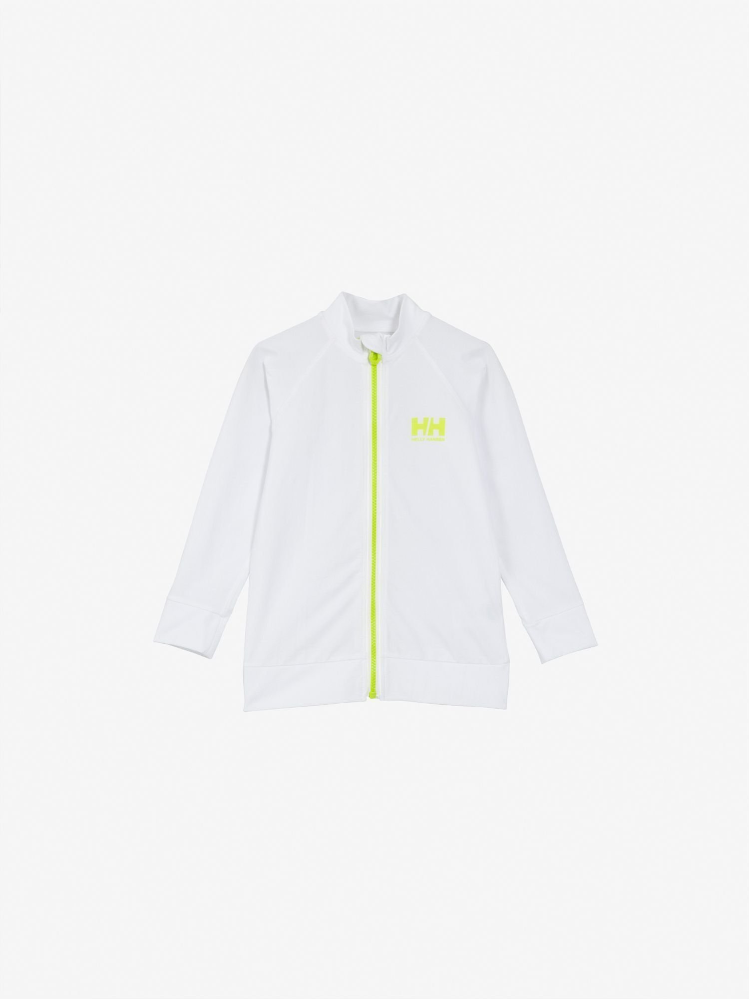 【ヘリーハンセン/HELLY HANSEN / KIDS】のロングスリーブ HHフルジップラッシュガード(キッズ) インテリア・キッズ・メンズ・レディースファッション・服の通販 founy(ファニー) 　ファッション　Fashion　キッズファッション　KIDS　スリーブ　Sleeve　なめらか　Smooth　パターン　Pattern　フィット　Fit　フロント　Front　ルーズ　Loose　ロング　Long　クリアホワイト2|ID: prp329100004538441 ipo3291000000032068928