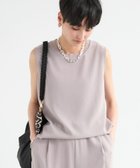 【バンヤードストーム/BARNYARDSTORM】のダブルクロスノースリプルオーバー 人気、トレンドファッション・服の通販 founy(ファニー) ファッション Fashion レディースファッション WOMEN トップス・カットソー Tops/Tshirt プルオーバー Pullover とろみ Thickness シンプル Simple セットアップ Set Up ダブル Double デニム Denim ノースリーブ No Sleeve エレガント 上品 Elegant 人気 Popularity thumbnail グレージュ14|ID: prp329100004538470 ipo3291000000032294901