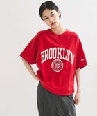 【アダム エ ロペ/ADAM ET ROPE'】の【Champion for ADAM ET ROPE 】EX REVERSE WEAVE SHORT SLEEVE SWEATSHIRT レッド(60)|ID: prp329100004538483 ipo3291000000033601785