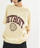 【アダム エ ロペ/ADAM ET ROPE'】の【Champion for ADAM ET ROPE 】EX REVERSE WEAVE SHORT SLEEVE SWEATSHIRT クリーム(83)|ID: prp329100004538483 ipo3291000000033601786