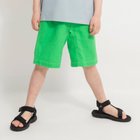 【ブランシェス/branshes / KIDS】の【爽パン / 綿100%】パナマ織りカラーハーフパンツ グリーン|ID: prp329100004538487 ipo3291000000033447294