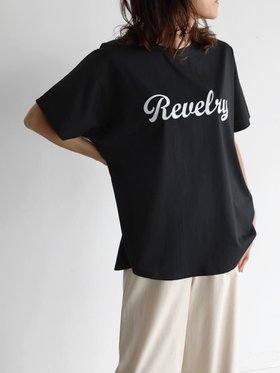 【ラシュッド/LASUD】のオーバーシルエットロゴカットソー 人気、トレンドファッション・服の通販 founy(ファニー) ファッション Fashion レディースファッション WOMEN トップス・カットソー Tops/Tshirt カットソー Cut and Sewn プレート Plate メタル Metal |ID:prp329100004538520