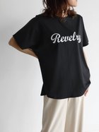 【ラシュッド/LASUD】のオーバーシルエットロゴカットソー 人気、トレンドファッション・服の通販 founy(ファニー) ファッション Fashion レディースファッション WOMEN トップス・カットソー Tops/Tshirt カットソー Cut and Sewn プレート Plate メタル Metal thumbnail ブラック|ID: prp329100004538520 ipo3291000000032069331