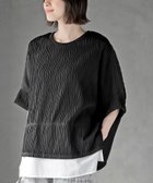 【アールピーエス/rps】のウェーブジャガードレイヤード風ドルマンチュニック 人気、トレンドファッション・服の通販 founy(ファニー) ファッション Fashion レディースファッション Fashion for Women トップス・カットソー Cut & Sew Tops おすすめ Recommended / Our Picks インナー Innerwear ストレッチ Stretch, Stretchy Fabric リラックス Relax, Relaxed Fit thumbnail ブラック|ID: prp329100004538536 ipo3291000000033260879