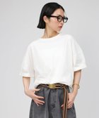 【バビロン/BABYLONE / KIDS】の【柳橋唯さんYouTube紹介アイテム】バックオープンカットソー 人気、トレンドファッション・服の通販 founy(ファニー) ファッション Fashion キッズファッション KIDS トップス・カットソー Tops/Tees/Kids キュプラ Cupra シンプル Simple スリット Slit センター Center デニム Denim トレンド Trend バランス Balance フェミニン Feminine リボン Ribbon ワイド Wide 再入荷 Restock/Back In Stock/Re Arrival 夏 Summer thumbnail ホワイト10|ID: prp329100004538585 ipo3291000000032305679