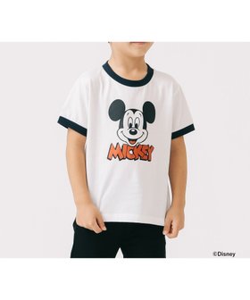 【ビーミングライフストアバイビームス/B:MING LIFE STORE by BEAMS / KIDS】のDisney / MICKEY / リンガー プリント Tシャツ 2025SS(90~150cm) おでかけ ディズニー お揃い 通園 通学 人気、トレンドファッション・服の通販 founy(ファニー) ファッション Fashion キッズファッション KIDS 2025年 2025 2025春夏・S/S Ss,Spring/Summer,2025 インナー Inner チェック Check デニム Denim プリント Print |ID:prp329100004538607