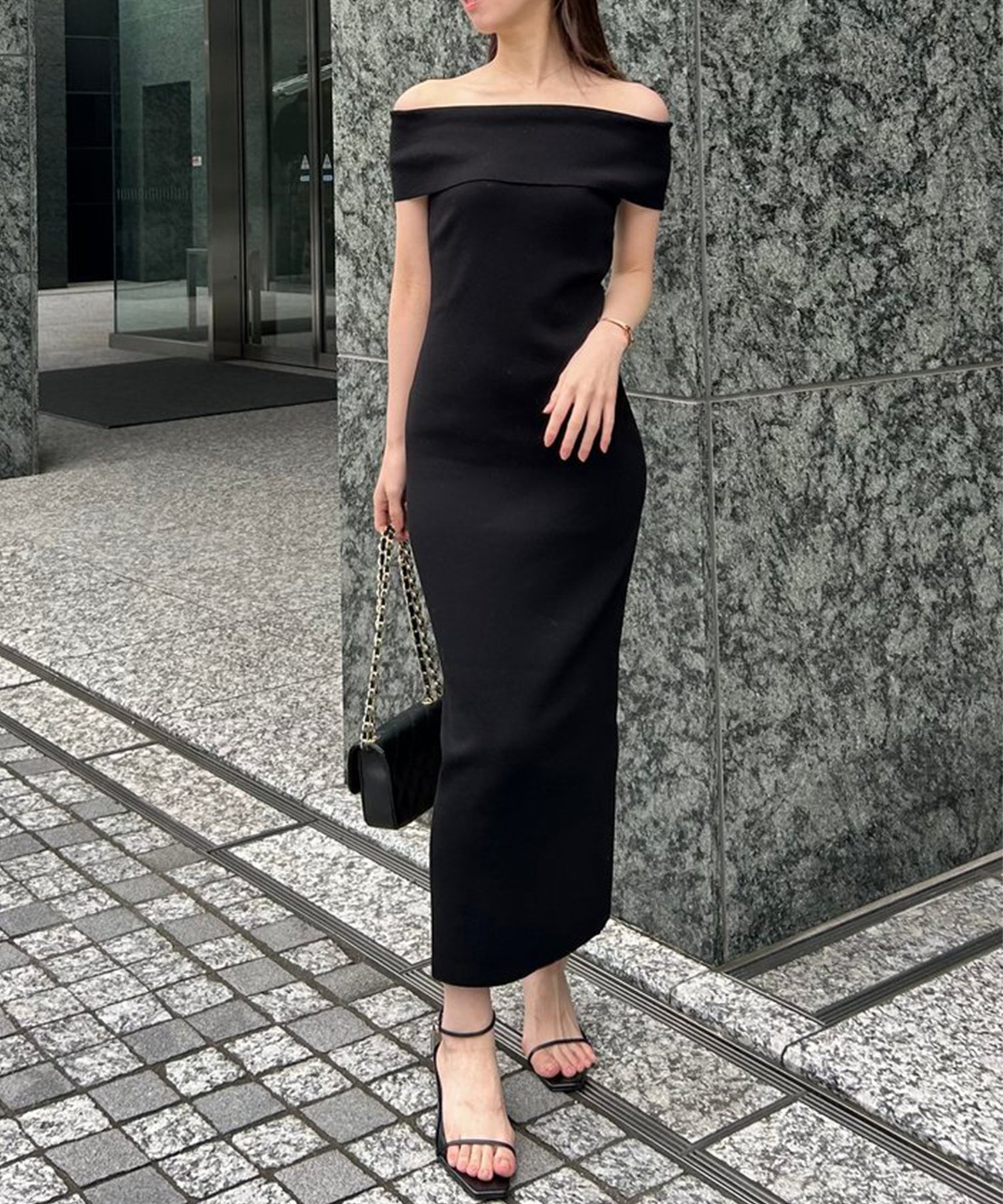 【アニュアンス/anuans】のムーンネックニットワンピース 人気、トレンドファッション・服の通販 founy(ファニー) 　ファッション　Fashion　レディースファッション　WOMEN　ワンピース　Dress　ニットワンピース　Knit Dresses　エレガント 上品　Elegant　デコルテ　Decolletage　フィット　Fit　 other-1|ID: prp329100004538621 ipo3291000000032223524