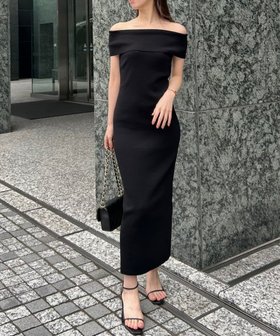 【アニュアンス/anuans】のムーンネックニットワンピース 人気、トレンドファッション・服の通販 founy(ファニー) ファッション Fashion レディースファッション Ladies' Fashion Online ワンピース Dress ニットワンピース Knit Dresses エレガント 上品 Elegant デコルテ Decolletage フィット Fit |ID:prp329100004538621