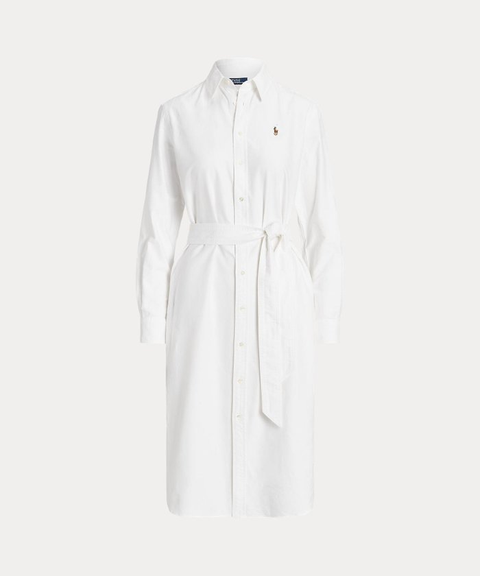 【ラルフローレン/RALPH LAUREN】のベルテッド コットン オックスフォード シャツドレス インテリア・キッズ・メンズ・レディースファッション・服の通販 founy(ファニー) https://founy.com/ ファッション Fashion レディースファッション WOMEN トップス・カットソー Tops/Tshirt シャツ/ブラウス Shirts/Blouses ワンピース Dress ドレス Party Dresses カフス Cuffs ストレート Straight スリット Slit ドレス Dress 長袖 Long Sleeve フィット Fit プリーツ Pleats ボックス Box ポケット Pocket ヨーク Yoke ラウンド Round |ID: prp329100004538628 ipo3291000000032069891