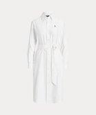 【ラルフローレン/RALPH LAUREN】のベルテッド コットン オックスフォード シャツドレス 100ホワイト|ID: prp329100004538628 ipo3291000000032069893