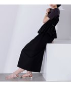 【エヌ ナチュラルビューティーベーシック/N.Natural Beauty basic】のドロストコードドッキングワンピース 人気、トレンドファッション・服の通販 founy(ファニー) ファッション Fashion レディースファッション Fashion for Women ワンピース Dresses ギャザー Gathered, Ruffled コンビ Combo, Combination Style タフタ Taffeta, Structured Fabric ドッキング Docking, Mixed Material バランス Balance, Style Balance ペプラム Peplum, Flared Hem リラックス Relax, Relaxed Fit thumbnail ブラック|ID: prp329100004538687 ipo3291000000032751948