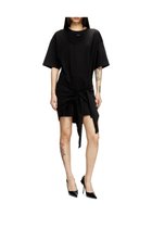 【ディーゼル/DIESEL】のウィメンズ カットソードレス D-EIVOR 人気、トレンドファッション・服の通販 founy(ファニー) ファッション Fashion レディースファッション WOMEN トップス・カットソー Tops/Tshirt カットソー Cut and Sewn ワンピース Dress ドレス Party Dresses カットソー Cut And Sew ドレス Dress ワンポイント One Point 半袖 Short Sleeve thumbnail ブラック|ID: prp329100004538700 ipo3291000000032070181