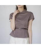 【ノエラ/Noela】のロールカラーカットソー 人気、トレンドファッション・服の通販 founy(ファニー) ファッション Fashion レディースファッション WOMEN トップス・カットソー Tops/Tshirt カットソー Cut and Sewn おすすめ Recommend カットソー Cut And Sew チェック Check フィット Fit フレア Flare ポケット Pocket ループ Loop レース Race thumbnail モカ|ID: prp329100004538708 ipo3291000000032070214