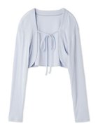 【フレイ アイディー/FRAY I.D】のドライタッチコンパクトカットボレロ LBLU[081]|ID: prp329100004538715 ipo3291000000032623799