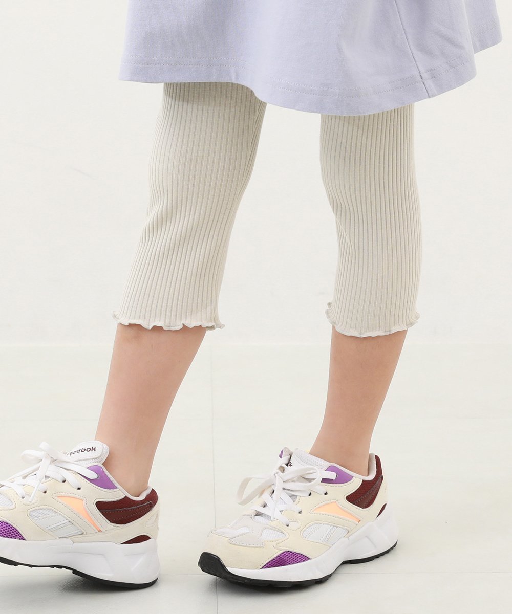 【デビロック/devirock / KIDS】の7分丈 リブレギンス 靴下 タイツ レギンス ハーフ丈レギンス 人気、トレンドファッション・服の通販 founy(ファニー) 　ファッション　Fashion　キッズファッション　KIDS　タイツ　Tights　テレコ　Tereko　デニム　Denim　ハーフ　Half　レギンス　Leggings　おすすめ　Recommend　 other-1|ID: prp329100004538727 ipo3291000000032097234