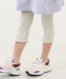 【デビロック/devirock / KIDS】の7分丈 リブレギンス 靴下 タイツ レギンス ハーフ丈レギンス 人気、トレンドファッション・服の通販 founy(ファニー) ファッション Fashion キッズファッション KIDS タイツ Tights テレコ Tereko デニム Denim ハーフ Half レギンス Leggings おすすめ Recommend |ID:prp329100004538727