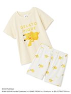 【ジェラート ピケ/gelato pique / KIDS】の【ポケモンスリープ】【キッズ】接触冷感プリントTシャツ ショートパンツセット YEL[032]|ID: prp329100004538733 ipo3291000000032495067