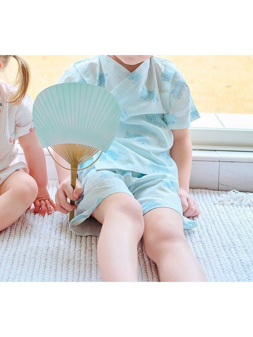 【ジェラート ピケ/gelato pique / KIDS】の【KIDS】甚平セット 人気、トレンドファッション・服の通販 founy(ファニー) 　ファッション　Fashion　キッズファッション　KIDS Children’s Clothing　サッカー　Soccer　ショート　Short　チェリー　Cherry　プリント　Print　ロンパース　Rompers　今夏　Summer　夏　Summer　 other-1|ID: prp329100004538742 ipo3291000000032655080