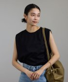 【サロン アダム エ ロペ/SALON adam et rope'】のプリマベールショルダータックノースリーブプルオーバー UVケア・洗える ブラック(01)|ID: prp329100004538745 ipo3291000000032645666