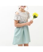 【デビロック/devirock / KIDS】のオフショル ドッキングワンピース 008-ボーダー-サックスブルー|ID: prp329100004538746 ipo3291000000032070436