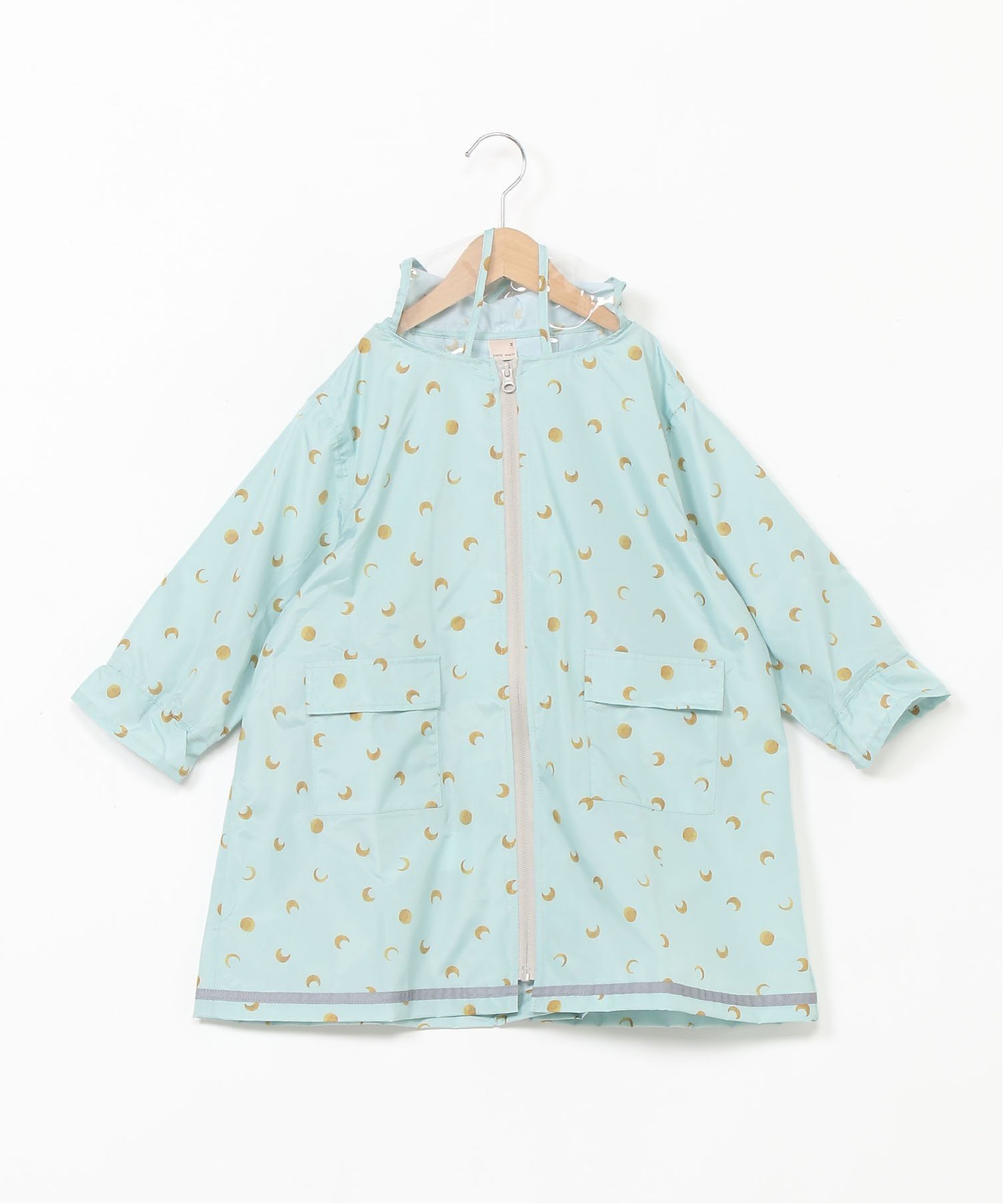 【その他のブランド/Other】のアソートレインコート インテリア・キッズ・メンズ・レディースファッション・服の通販 founy(ファニー) 　ファッション　Fashion　キッズファッション　KIDS　アウター　Coat Outerwear /Kids　ポケット　Pocket　リュック　Ruck Sack　巾着　Purse　ライト グリーン|ID: prp329100004538762 ipo3291000000032070522