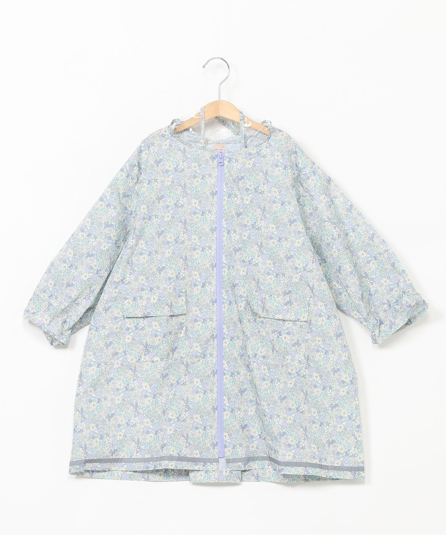 【その他のブランド/Other】のアソートレインコート インテリア・キッズ・メンズ・レディースファッション・服の通販 founy(ファニー) 　ファッション　Fashion　キッズファッション　KIDS　アウター　Coat Outerwear /Kids　ポケット　Pocket　リュック　Ruck Sack　巾着　Purse　ラベンダー|ID: prp329100004538762 ipo3291000000032070523