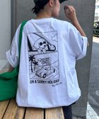 【チャオパニックティピー/CIAOPANIC TYPY】の【DOGS】ユニセックスアニマル刺繍ロゴ半袖TEE ライトグレー|ID: prp329100004538778 ipo3291000000033975611