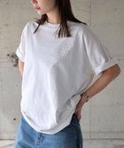 【アンドミー/andme】のピグメント加工 ANME エンブロイダリー ロゴ 半袖 Tシャツ ANME アンメ 人気、トレンドファッション・服の通販 founy(ファニー) ファッション Fashion レディースファッション Fashion for Women トップス・カットソー Cut & Sew Tops シャツ・ブラウス・オフィスカジュアル Elegant Blouses & Button-Ups ロングTシャツ・Tシャツ Longline T-Shirts & Tees エンブロイダリー Embroidery Design シンプル Simple, Minimal ヴィンテージ Vintage Style 半袖 Short Sleeve, Half Sleeve thumbnail オフホワイト|ID: prp329100004538787 ipo3291000000033515791