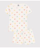 【プチバトー/PETIT BATEAU / KIDS】の半袖パジャマ 人気、トレンドファッション・服の通販 founy(ファニー) ファッション Fashion キッズファッション KIDS おすすめ Recommend パジャマ Pajamas リラックス Relax 人気 Popularity 半袖 Short Sleeve thumbnail オフホワイト/マルチカラー|ID: prp329100004538790 ipo3291000000032144196