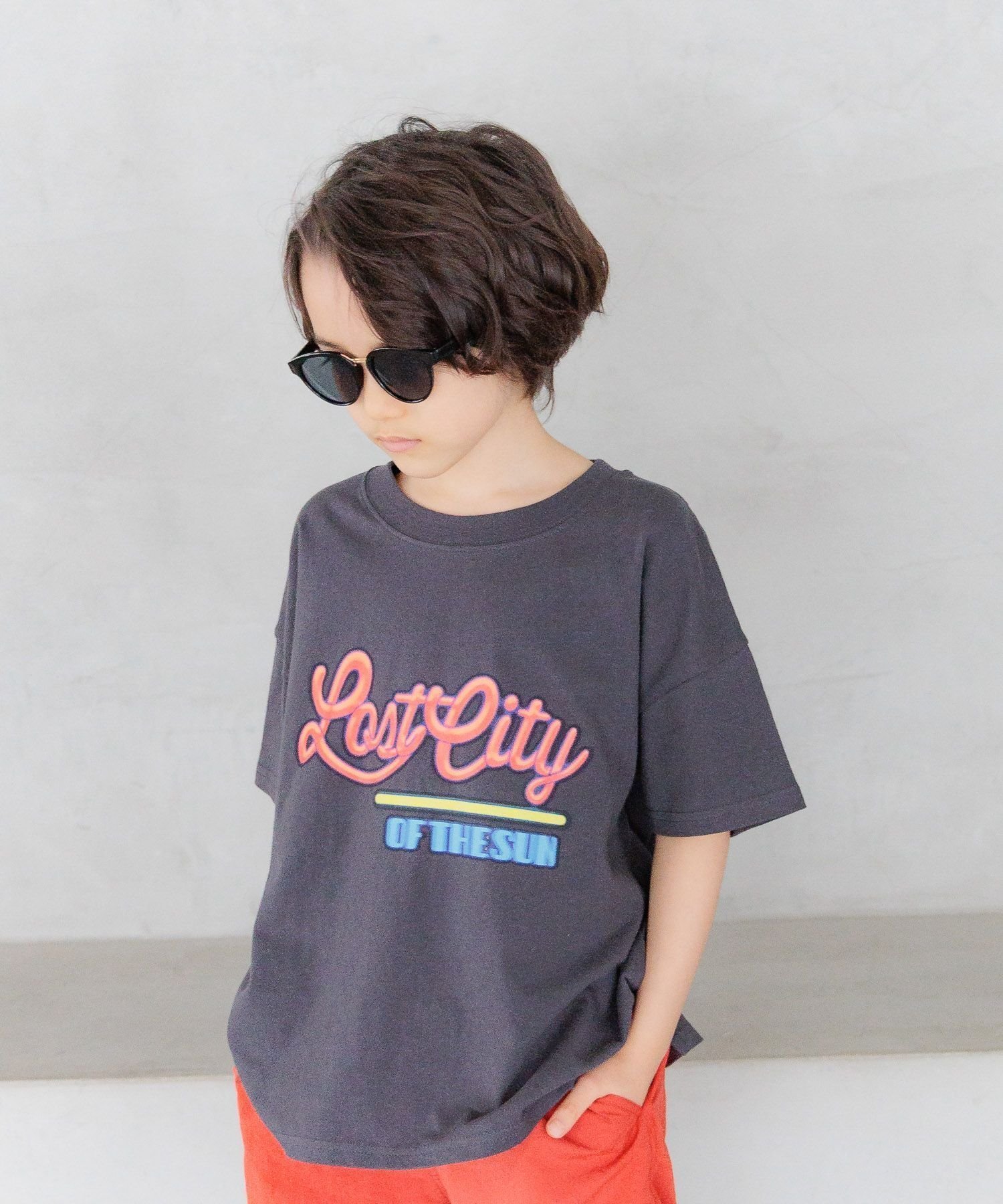 【ベイフロー/BAYFLOW / KIDS】の80 sトレンドデザイン アソートレトロネオンT(KIDS) インテリア・キッズ・メンズ・レディースファッション・服の通販 founy(ファニー) 　ファッション　Fashion　キッズファッション　KIDS　おすすめ　Recommend　トレンド　Trend　ネオン　Neon　プリント　Print　ボトム　Bottom　ボーダー　Border　チャコール18|ID: prp329100004538832 ipo3291000000032070863