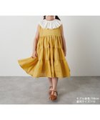 【リジェール/riziere / KIDS】のバックリボンドビードットストライプワンピース 人気、トレンドファッション・服の通販 founy(ファニー) ファッション Fashion キッズファッション KIDS ワンピース Dress/Kids おすすめ Recommend ティアードワンピース Tiered Dress リボン Ribbon thumbnail MUSTARD|ID: prp329100004538850 ipo3291000000032071027