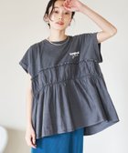 【コーエン/COEN】の布帛ドッキングコットンロゴプリントT その他1|ID: prp329100004538852 ipo3291000000032624270