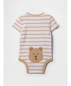 【ギャップ/GAP / KIDS】のブラナンベア ボディスーツ (ベビー) 人気、トレンドファッション・服の通販 founy(ファニー) ファッション Fashion キッズファッション KIDS グラフィック Graphic ストライプ Stripe スーツ Suit プリント Print ベビー Baby 半袖 Short Sleeve |ID:prp329100004538854