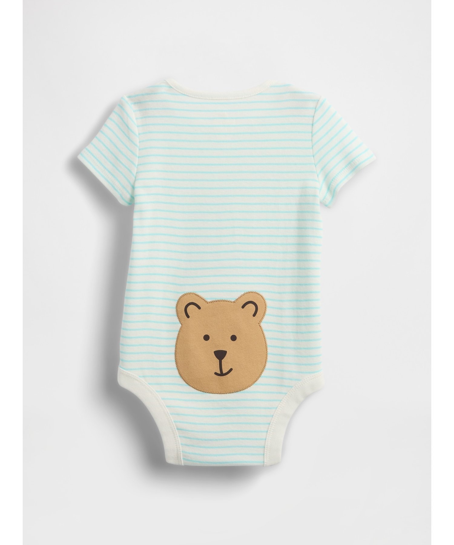 【ギャップ/GAP / KIDS】のブラナンベア ボディスーツ (ベビー) インテリア・キッズ・メンズ・レディースファッション・服の通販 founy(ファニー) 　ファッション　Fashion　キッズファッション　KIDS　グラフィック　Graphic　ストライプ　Stripe　スーツ　Suit　プリント　Print　ベビー　Baby　半袖　Short Sleeve　TURQUOISE_POWDER|ID: prp329100004538854 ipo3291000000032071057