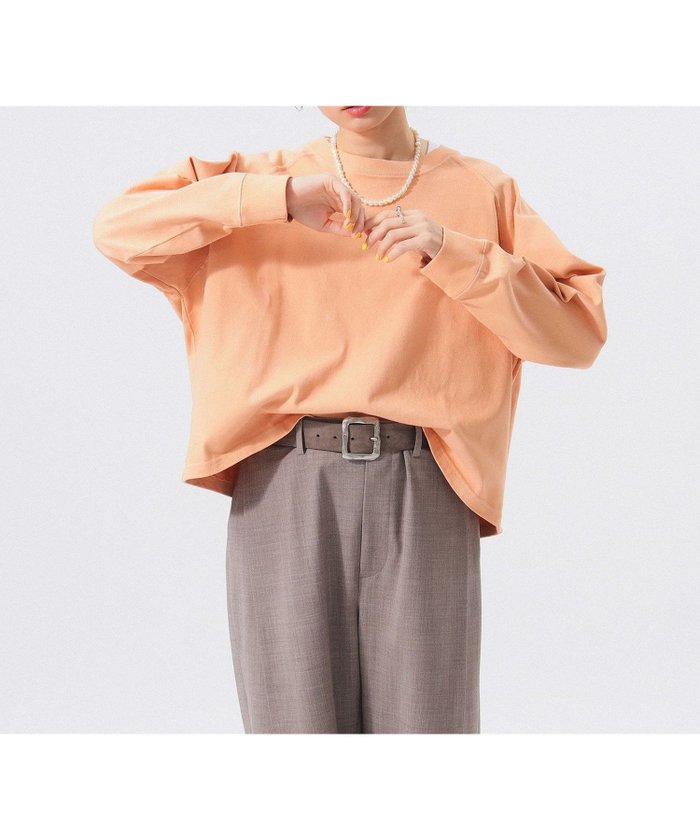 【ビームス ウイメン/BEAMS】の【別注】SCREEN STARS / 天竺 ラグラン Tシャツ インテリア・キッズ・メンズ・レディースファッション・服の通販 founy(ファニー) https://founy.com/ ファッション Fashion レディースファッション Fashion for Women トップス・カットソー Cut & Sew Tops シャツ・ブラウス・オフィスカジュアル Elegant Blouses & Button-Ups ロングTシャツ・Tシャツ Longline T-Shirts & Tees おすすめ Recommended / Our Picks インナー Innerwear ジャケット Jacket, Outerwear ストレート Straight, Straight Cut スリーブ Sleeve, Long Sleeve / Short Sleeve パーカー Hoodie, Parka リラックス Relax, Relaxed Fit 別注 Limited Edition, Custom Order 無地 Plain, Solid Color 長袖 Long Sleeve, Full Sleeve |ID: prp329100004538857 ipo3291000000032726487
