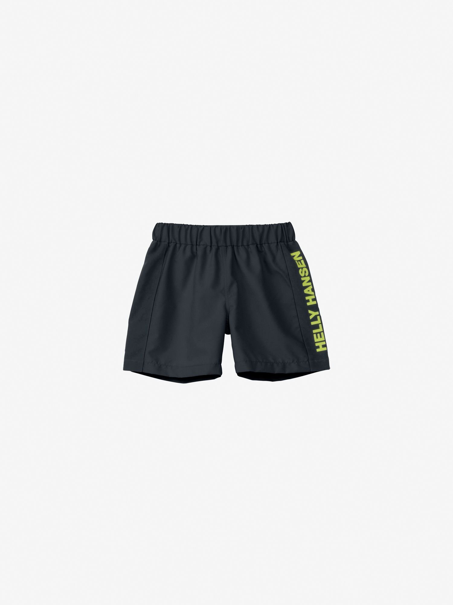 【ヘリーハンセン/HELLY HANSEN / KIDS】のロゴビーチショーツ(キッズ) インテリア・キッズ・メンズ・レディースファッション・服の通販 founy(ファニー) 　ファッション　Fashion　キッズファッション　KIDS Children’s Clothing　インナー　Inner　ウォーター　Water　シャーリング　Shirring　ショーツ　Shorts　シンプル　Simple　スポーツ　Sports　ピーチ　Peach　フィット　Fit　ブラック2|ID: prp329100004538878 ipo3291000000032568105