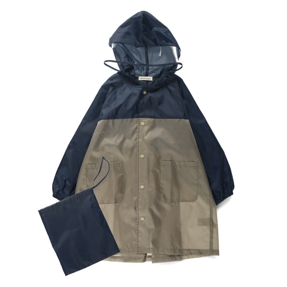 【ブランシェス/branshes / KIDS】のレインコート インテリア・キッズ・メンズ・レディースファッション・服の通販 founy(ファニー) 　ファッション　Fashion　キッズファッション　KIDS　アウター　Coat Outerwear /Kids　トレンド　Trend　ポーチ　Pouch　リュック　Ruck Sack　ネイビーブルー|ID: prp329100004538881 ipo3291000000032202061