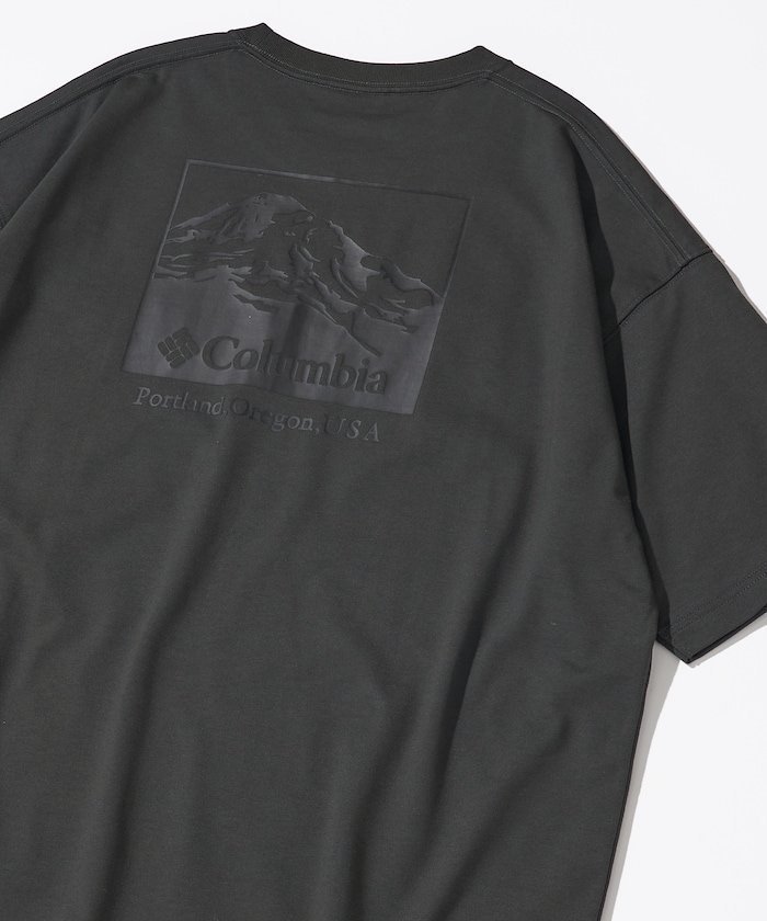 【その他のブランド/Other】のColumbia×FREAK S STORE / コロンビア 別注 インペリアルパーク バックプリント クルーネックTシャツ 【限定展開】 25SS インテリア・キッズ・メンズ・レディースファッション・服の通販 founy(ファニー) 　ファッション　Fashion　メンズファッション　Fashion for Men　アウトドア　Outdoor Clothing　インナー　Innerwear　カーゴパンツ　Cargo Pants, Utility Pants　グラフィック　Graphic, Graphic Design　吸水　Absorbent, Quick-Dry　シンプル　Simple, Minimal　デニム　Denim, Jeans Material　トレンド　Trend, Trending Now　定番　Standard, Basic Item　人気　Popular, Best Seller　バランス　Balance, Style Balance　ビッグ　Big, Oversized　フィット　Fit, Slim Fit　フロント　Front, Front Design　プリント　Print, Printed Pattern　ボトム　Bottoms, Lower Wear　別注　Limited Edition, Custom Order　リラックス　Relax, Relaxed Fit　ワンポイント　One Point, Statement Accent　S/S・春夏　SS, Spring/Summer, Warm Season　おすすめ　Recommended / Our Picks　夏　Summer　2025年　2025　2025春夏・S/S　Spring/Summer 2025 SS25　チャコールグレー-白黒プリント|ID: prp329100004538918 ipo3291000000032643706