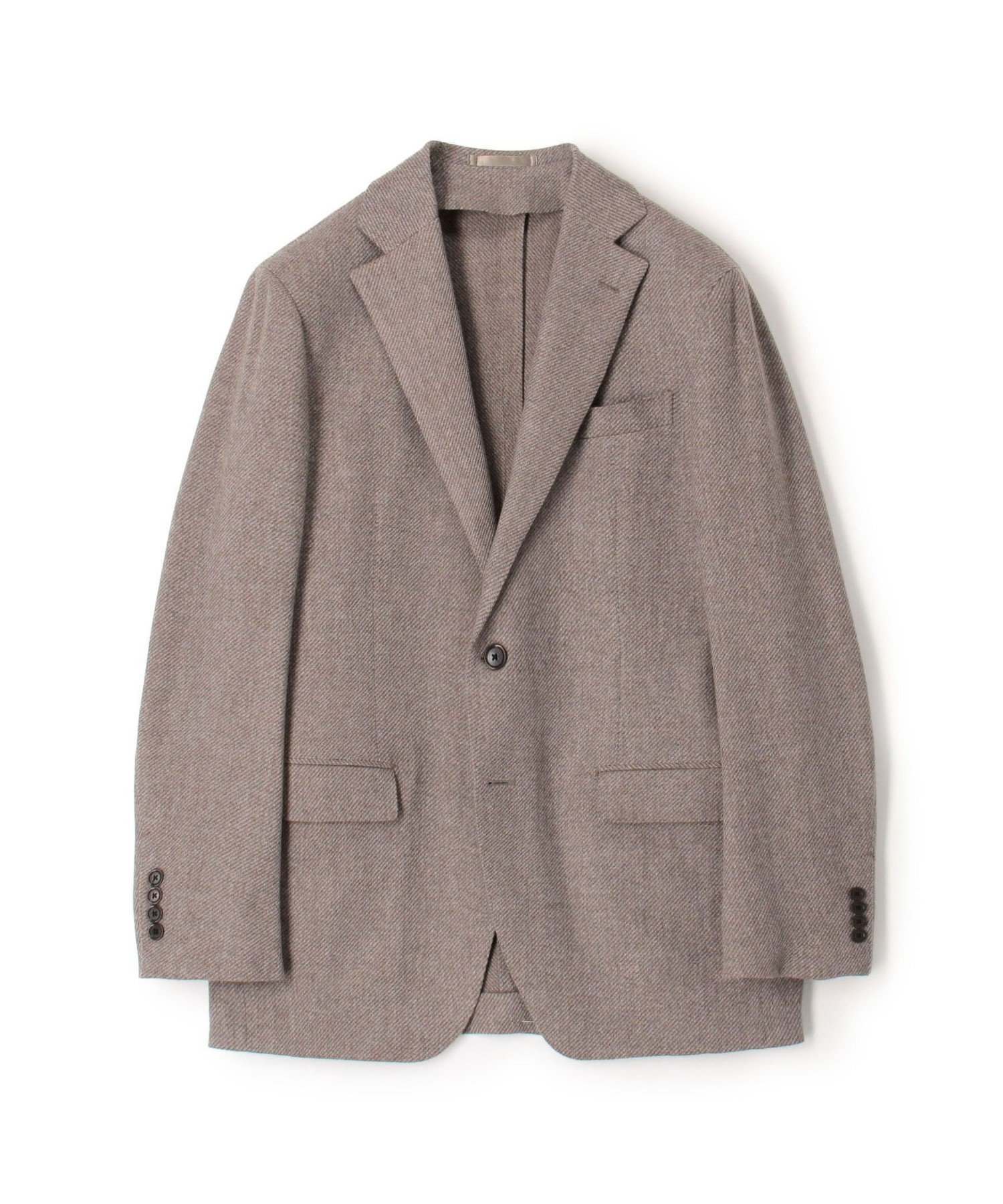 【トゥモローランド/TOMORROWLAND / MEN】のウールカシミヤ シングルブレステッド 2Bジャケット ZEGNA TROFEO CASHMERE インテリア・キッズ・メンズ・レディースファッション・服の通販 founy(ファニー) 　ファッション　Fashion　メンズファッション　Men's Style Online　カシミヤ　Cashmere　カーディガン　Cardigan　シェイプ　Shape　ジャケット　Jacket　ドロップ　Drop　定番　Standard　ファブリック　Fabric　ベーシック　Basic　別注　Special Order　A/W・秋冬　Aw・Autumn/Winter・Fw・Fall-Winter　43 ベージュ|ID: prp329100004538920 ipo3291000000032608905
