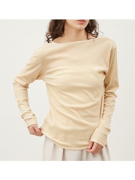 【ミラオーウェン/Mila Owen】のフロッキーメッシュT インテリア・キッズ・メンズ・レディースファッション・服の通販 founy(ファニー) 　ファッション　Fashion　レディースファッション　Fashion for Women　インナー　Innerwear　カットソー　Cut and Sewn Top　シアー　Sheer, See-Through　シンプル　Simple, Minimal　ジャケット　Jacket, Outerwear　スリーブ　Sleeve, Long Sleeve / Short Sleeve　チュール　Tulip, Tulip Motif　デコルテ　Décolleté, Neckline　フロント　Front, Front Design　ベルベット　Velvet, Velvety　ロング　Long, Long-Length　エレガント 上品　Elegant　春　Spring　YEL[032]|ID: prp329100004538932 ipo3291000000033901073