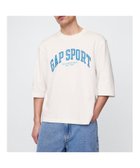 【ギャップ/GAP】のオーバーサイズ GAPグラフィック フレンチテリー クルーネックスウェット 人気、トレンドファッション・服の通販 founy(ファニー) ファッション Fashion レディースファッション Fashion for Women トップス・カットソー Cut & Sew Tops レディースパーカー・カジュアルフーディー Casual Hoodies & Sweatshirts スウェット・クルーネックトップス Sweatshirts & Crewnecks / Relaxed Fit Sweat Tops グラフィック Graphic, Graphic Design ショート Short, Short Length スリーブ Sleeve, Long Sleeve / Short Sleeve フレンチ French, French Style ラウンド Round, Round Neck thumbnail NEW_OFF_WHITE|ID: prp329100004538942 ipo3291000000032626209