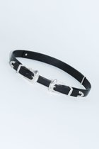 【トーガ/TOGA】のDouble buckle belt 人気、トレンドファッション・服の通販 founy(ファニー) ファッション Fashion レディースファッション Ladies' Fashion Online シルバー Silver メタル Metal thumbnail BLACK|ID: prp329100004538956 ipo3291000000032681906